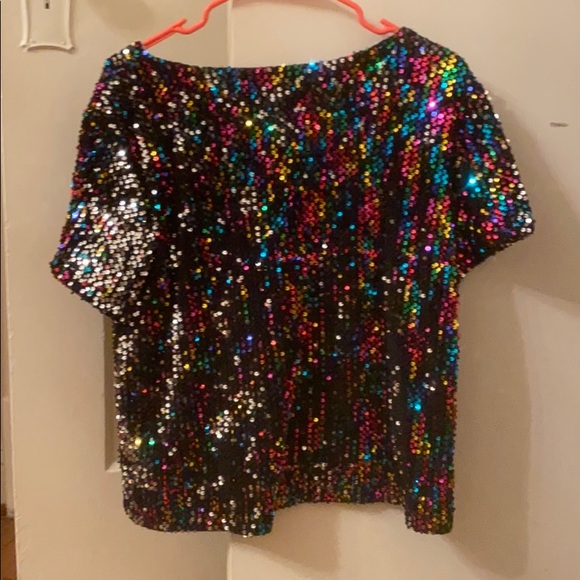 Rainbow sequin shirt - Picture 2 of 3